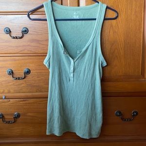 Green Tank Top